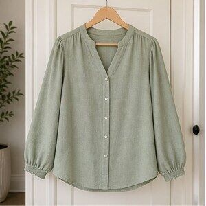 Sage Cami Blouse